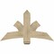 Ekena Millwork Davenport Rough Sawn Timber Gable Bracket, Douglas Fir, 48"W x 28"H x 6"D x 6"F, 14/12 Pitch GBW048X28X0606DAV00RDF - alternate 1